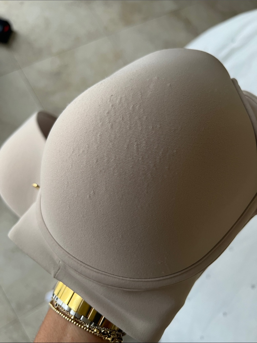 Leonisa Nude Full-Coverage Molded Bra - Picture 4 of 4